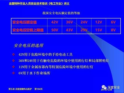 精品PPT 特種作業(yè)人員安全技術(shù)培訓(xùn)《電工作業(yè)》課件